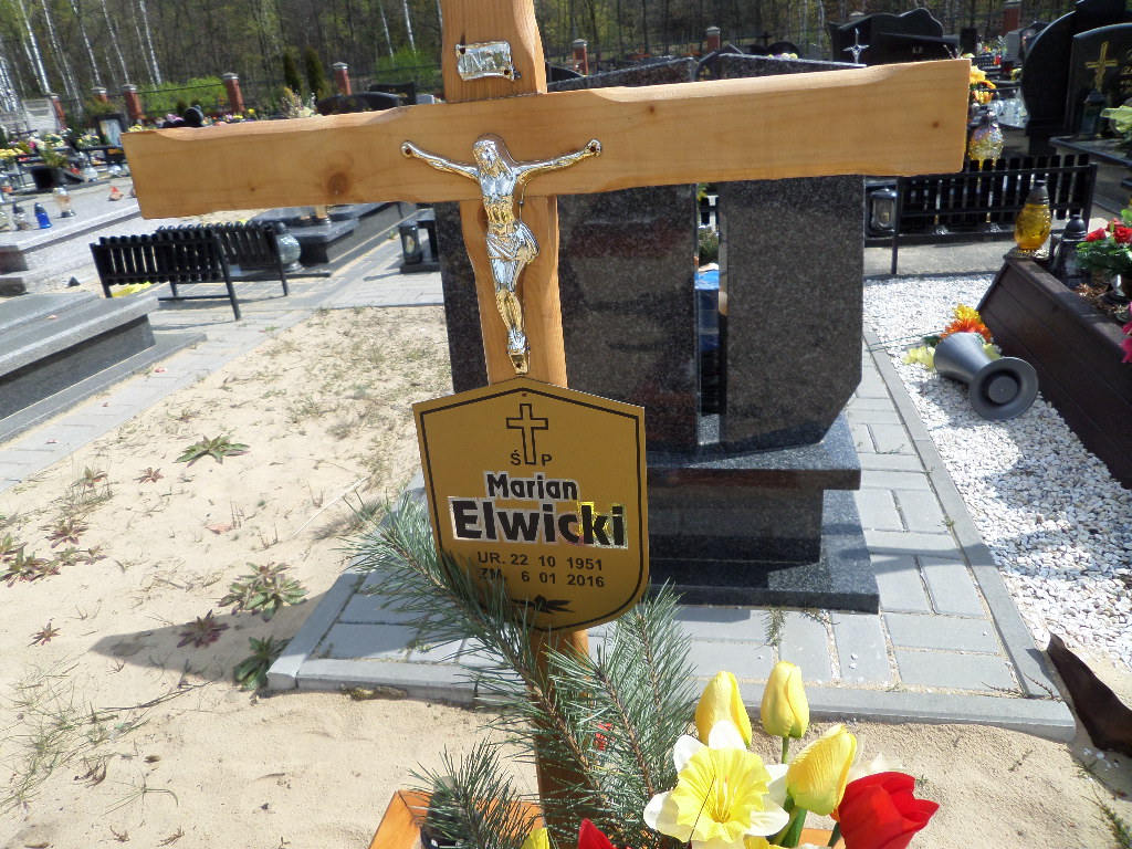Grób Marian Elwicki