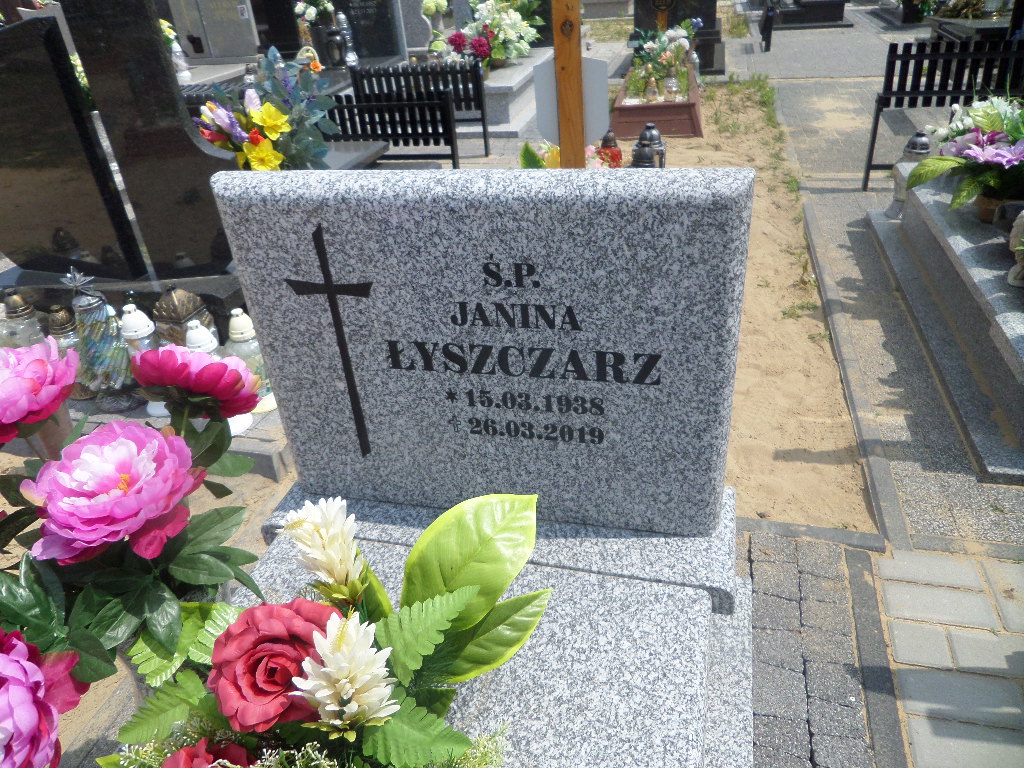Grób Janina Łyszczarz