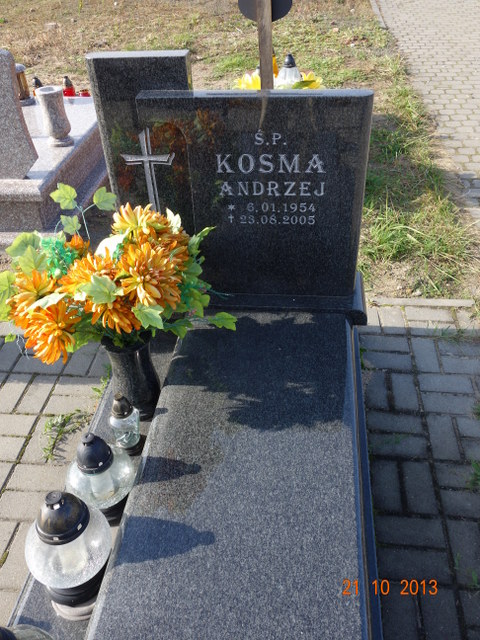 Grób Andrzej Kosma