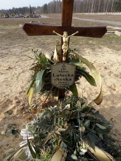 Grób Maria Lubecka-Syska