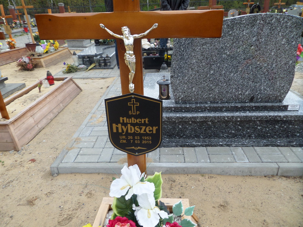 Grób Hubert Hybszer
