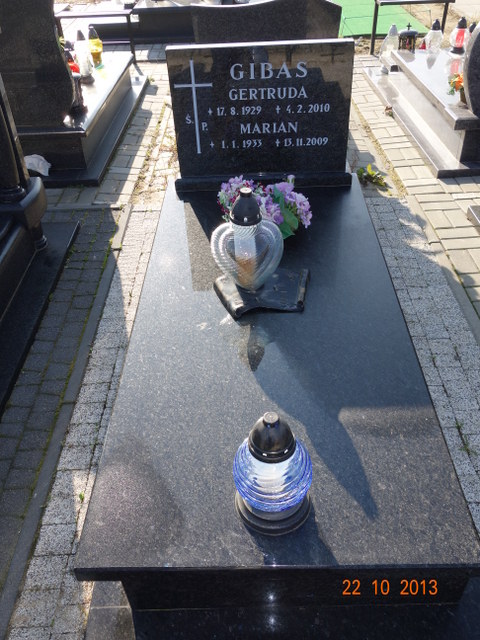 Grób Gertruda Gibas