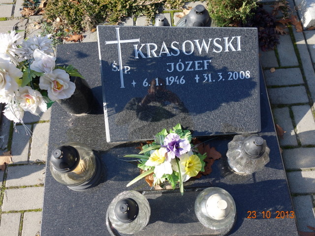 Grób Józef Krasowski